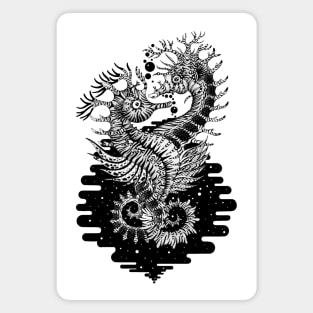 Seahorses in love Magnet